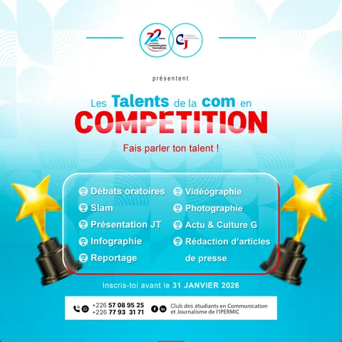 Visuel d’appel à candidatures et compétitions