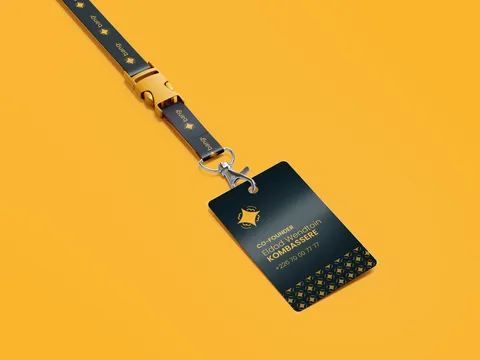 Badges d’identification et cordons tour de cou