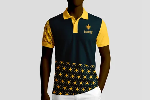 Application textile & merchandising sur polo Koko Donda