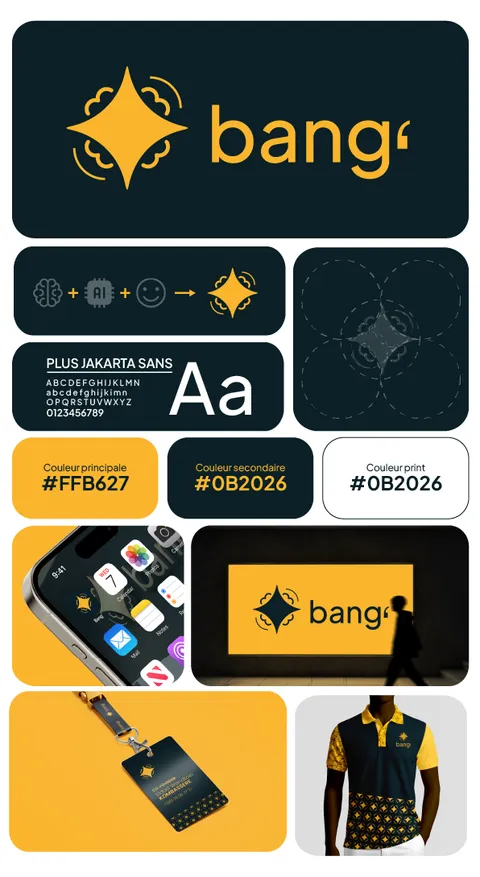 Planche de présentation officielle du logotype et de l’identité