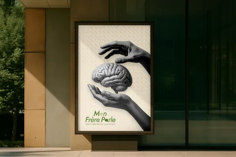 Affichage urbain grand format en situation