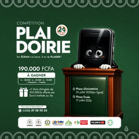 Support de plaidoirie pour la déconnexion