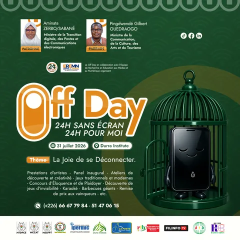 Visuel officiel de la campagne Off Day